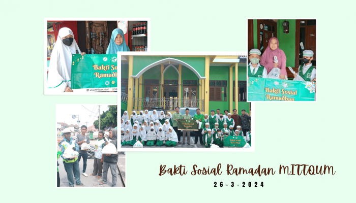 MITTQUM Surakarta Held Bakti Sosial Ramadan 1445 Hijriah